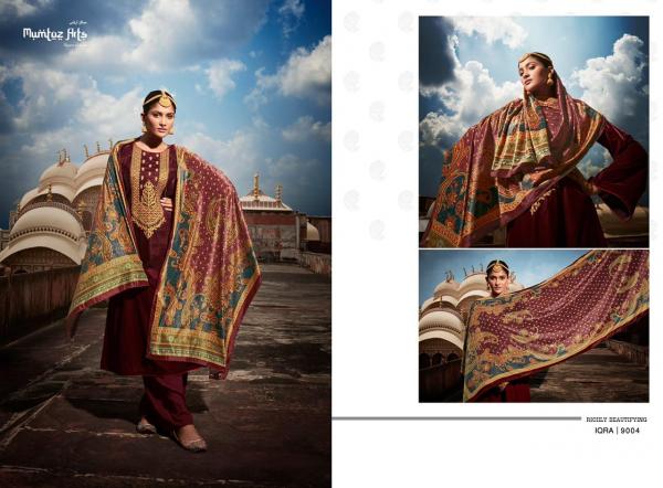 Mumtaz Iqra Pashmina Designer Dress Material Collection 